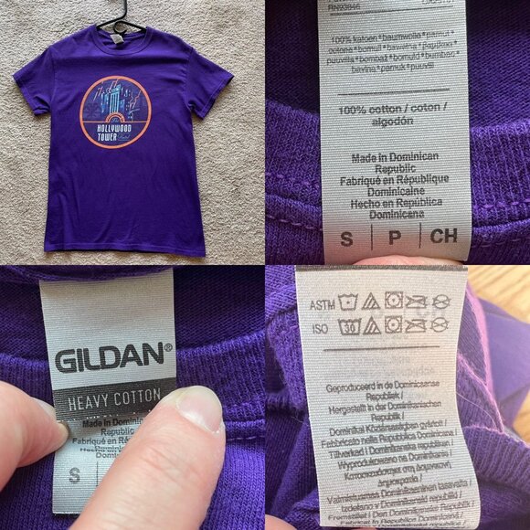 Hollywood Twilight Zone Tower of Terror Ride T Shirt Unisex Sz S Purple Disney - Picture 4 of 6
